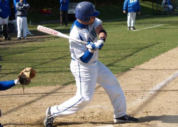 Capone collected two of Salve Regina's five hits on the day