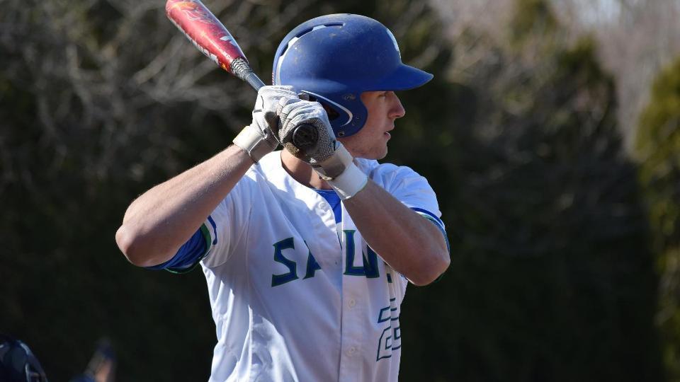 Zack Smith had three hits and two RBI in Thursday's 8-3 win against Bison. (Photo by Ed Habershaw)