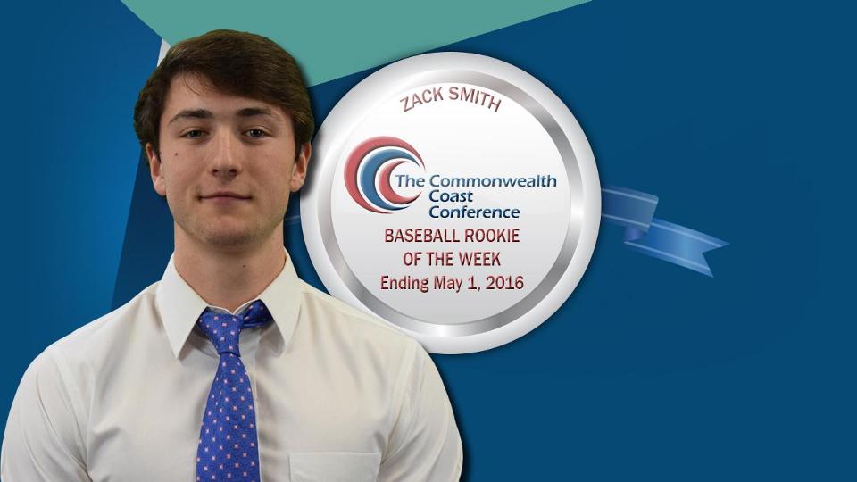 CCC Rookie of the Week: Zack Smith