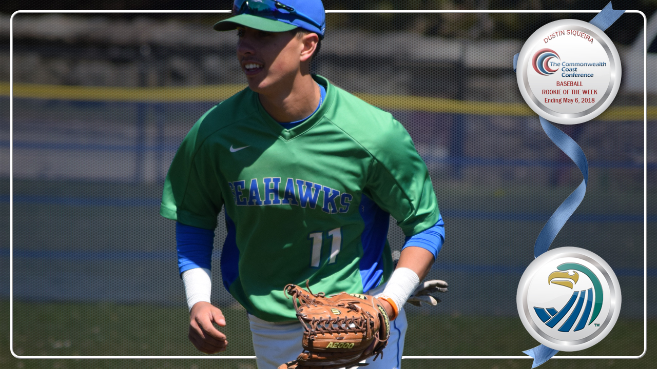 CCC Rookie of the Week: Dustin Siqueira (April 30 - May 6)
