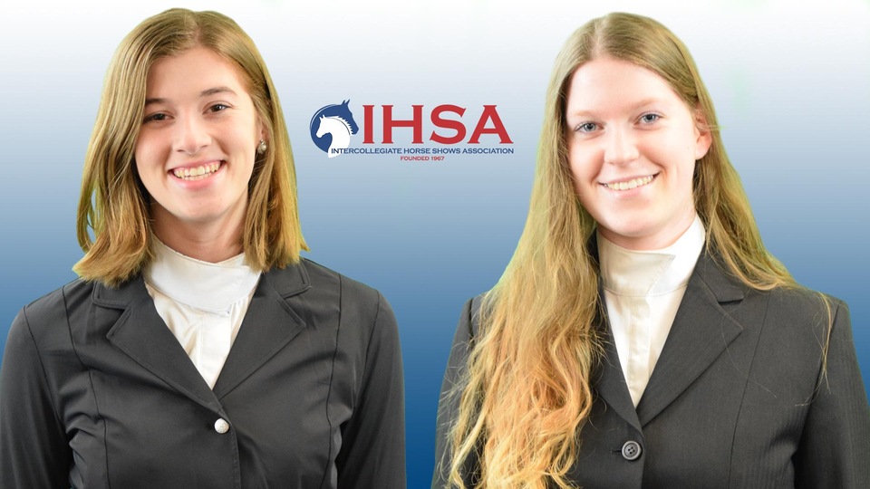 Hannah Grey and Lara Linder will travel to Harrisburg, Pa., to compete in the IHSA national championships in May.
