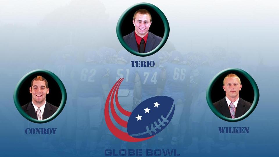 Matt Conroy, Phil Terio, and Steve Wilken will all participate in the 2015 Globe Bowl
