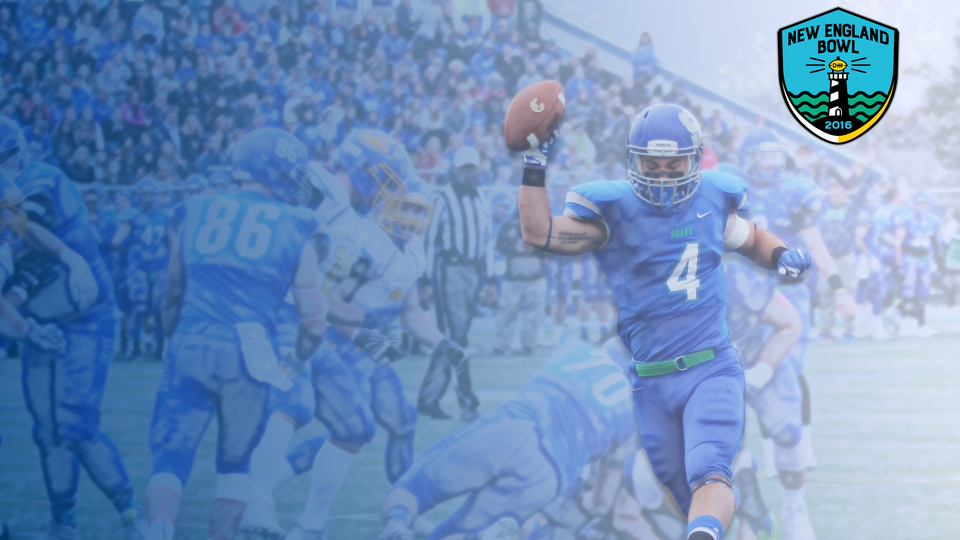Salve Regina (8-1) will host Framingham State (7-3) in the Inaugural New England Bowl at Gaudet Field (Middletown, R.I.) on Saturday, November 19 (12 p.m.).