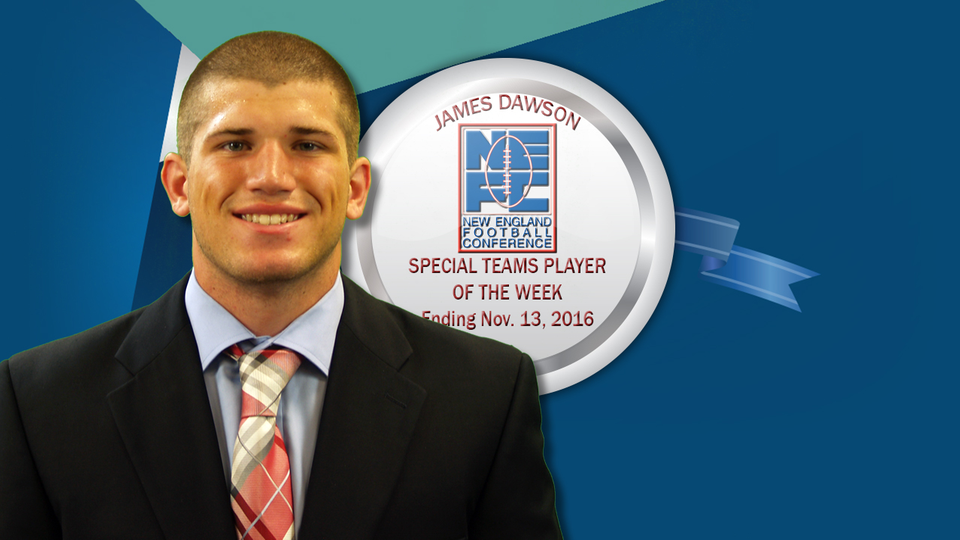 NEFC Special Teams Player of the Week: James Dawson