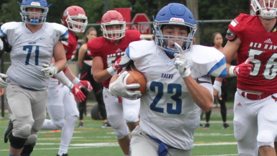 Joey Mauriello finishes his first season as a Seahawk with 1,080 rushing yards; the first Salve Regina  freshman to eclipse the season milestone and the first 1,000-yard rusher since Sam Pascale in 2016.