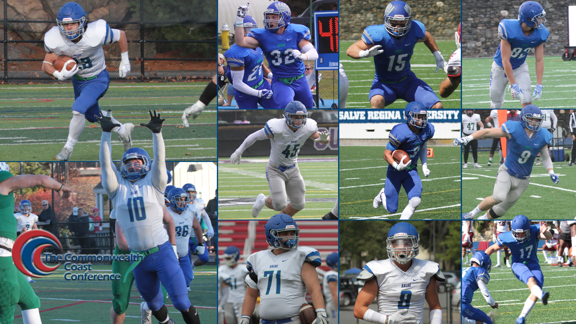Eleven total Seahawks made the All-CCC Football squad.