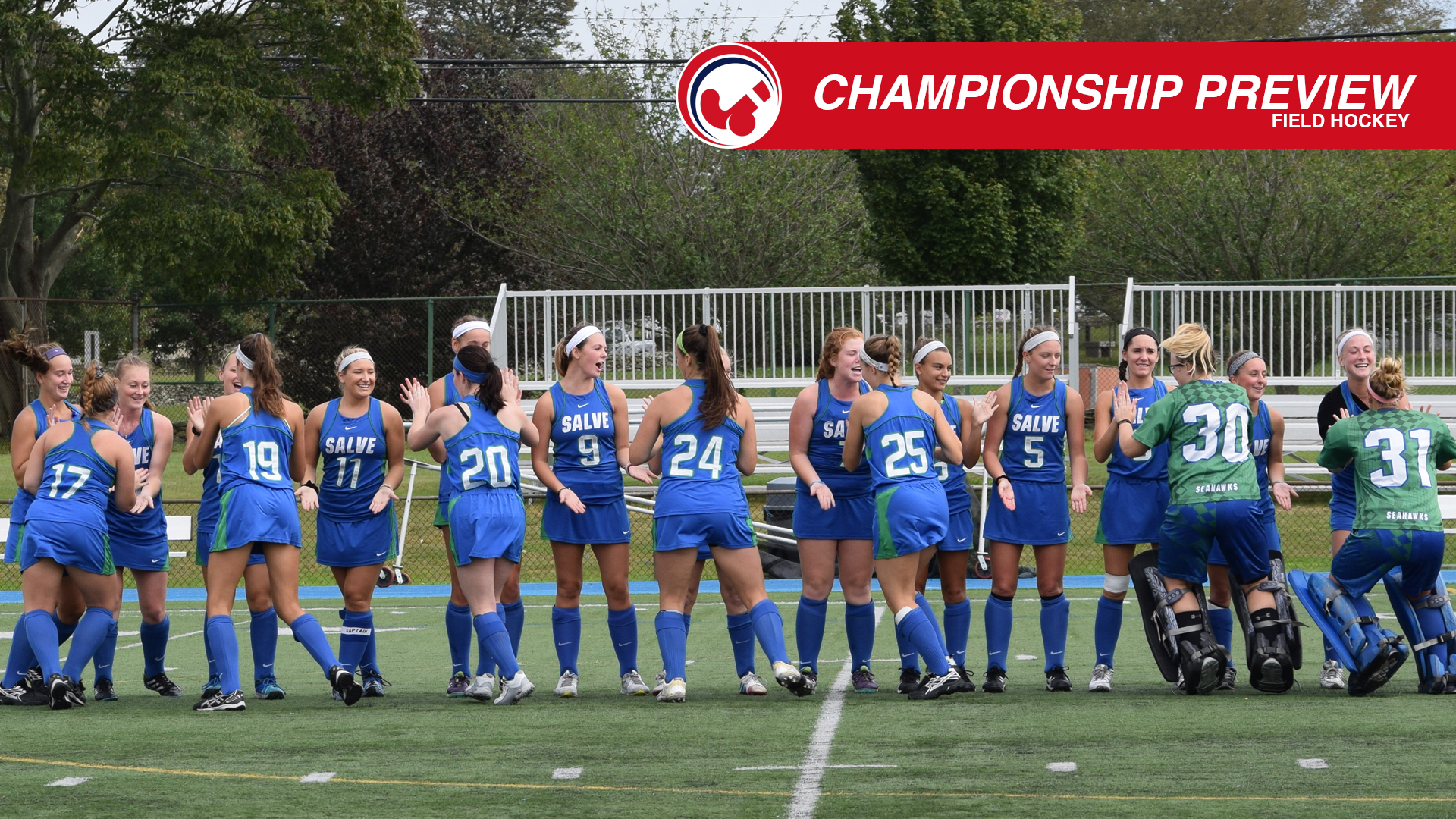 Salve Regina field hockey earned the No. 3 seed in the Commonwealth Coast Conference (CCC) Championships.