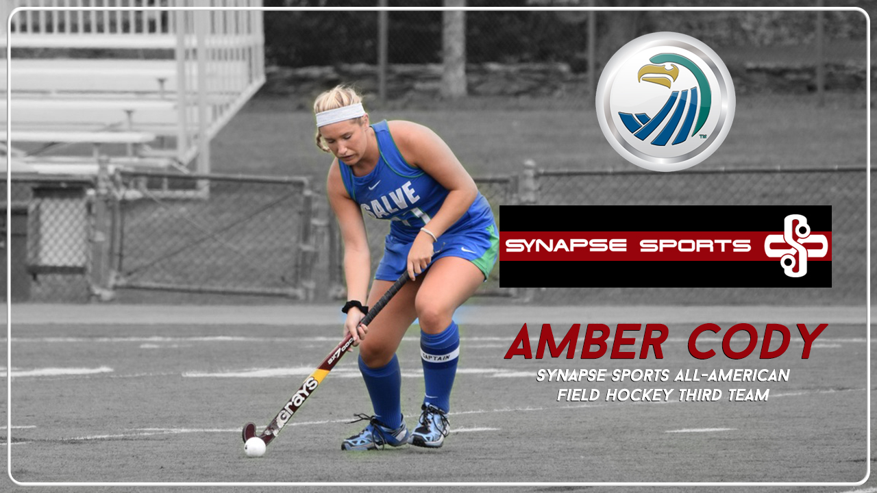 Synapse Sports selects Salve Regina's Amber Cody as a 2017 All-American in field hockey.