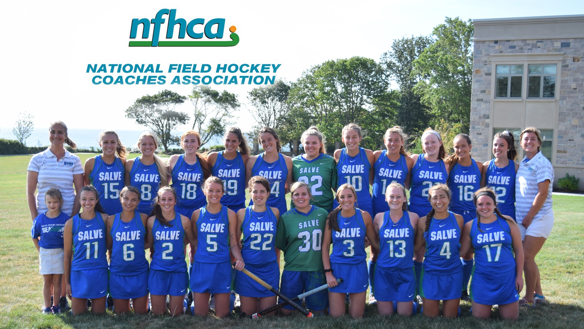 12th straight year for Salve Regina University field hockey earning academic recognition from the NFHCA.