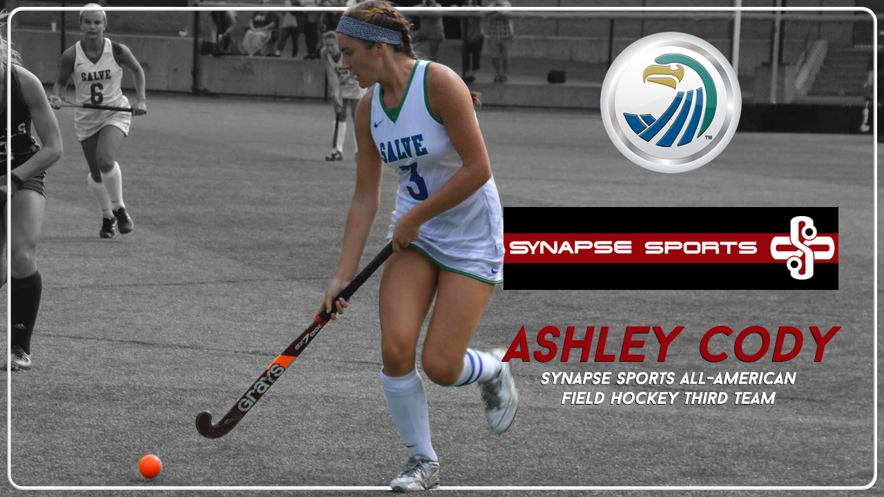 Synapse Sports selects Salve Regina's Ashley Cody as a 2018 All-American in field hockey. (Photo by Ken Eldridge)