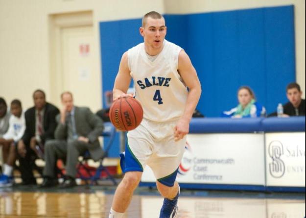 Dinneen's steal and layup in the closing seconds sealed the victory for Salve Regina.