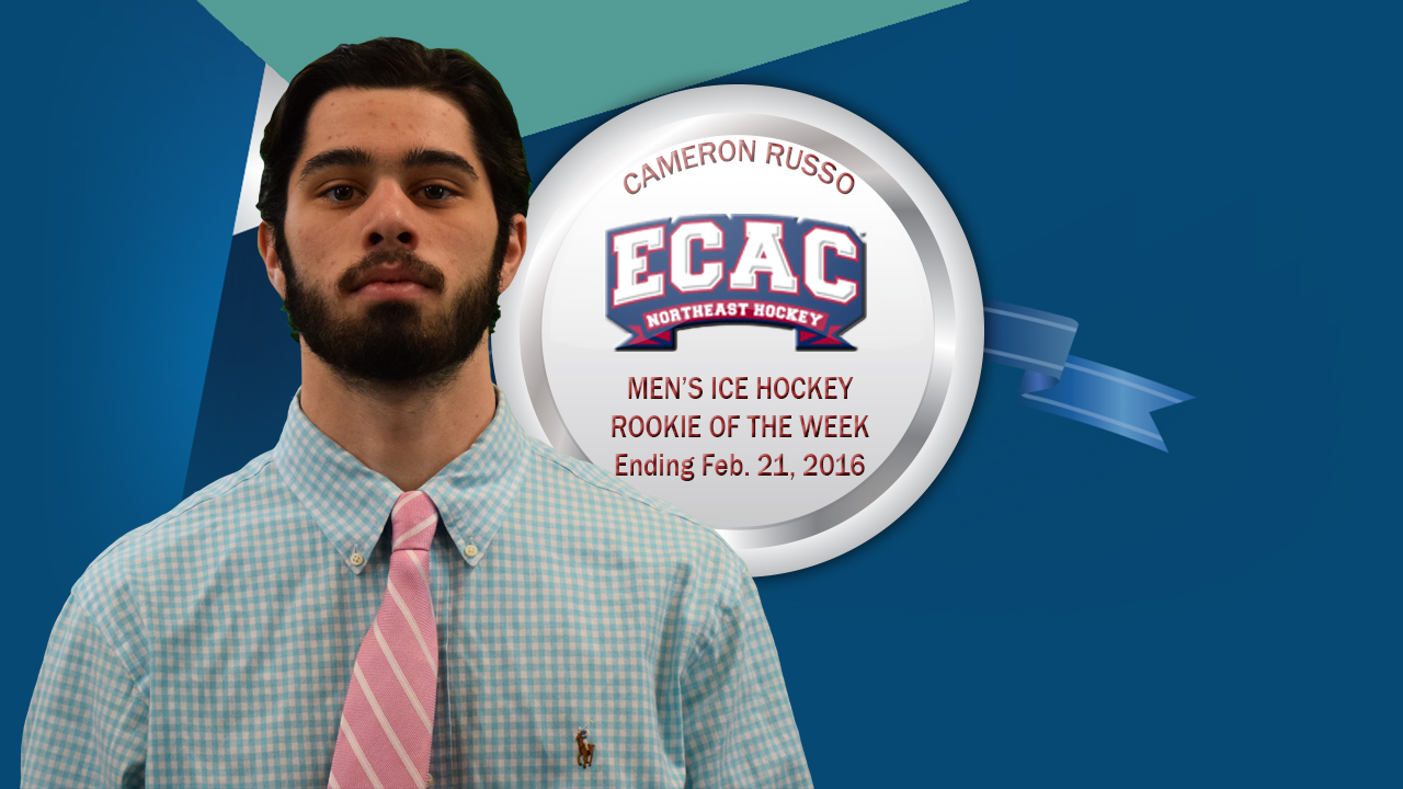 ECAC Rookie of the Week: Cameron Russo