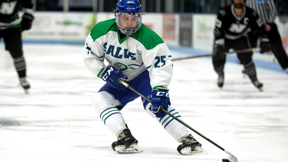 Erik Udahl netted two goals Friday to help the Seahawks advance to the national championship game.
