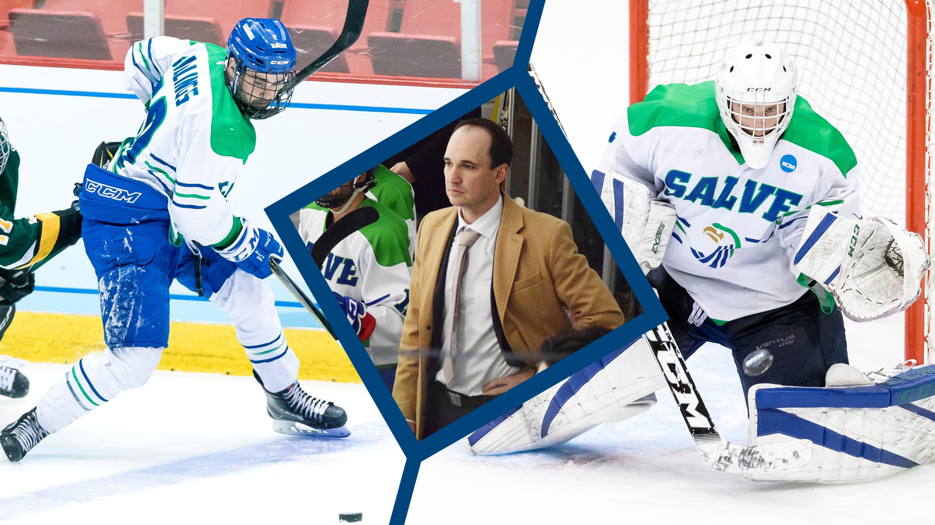 Head coach Zech Klann along with forward Jack Billings and goaltender Blake Wojtala have all been recognized by the New England Hockey Writers.