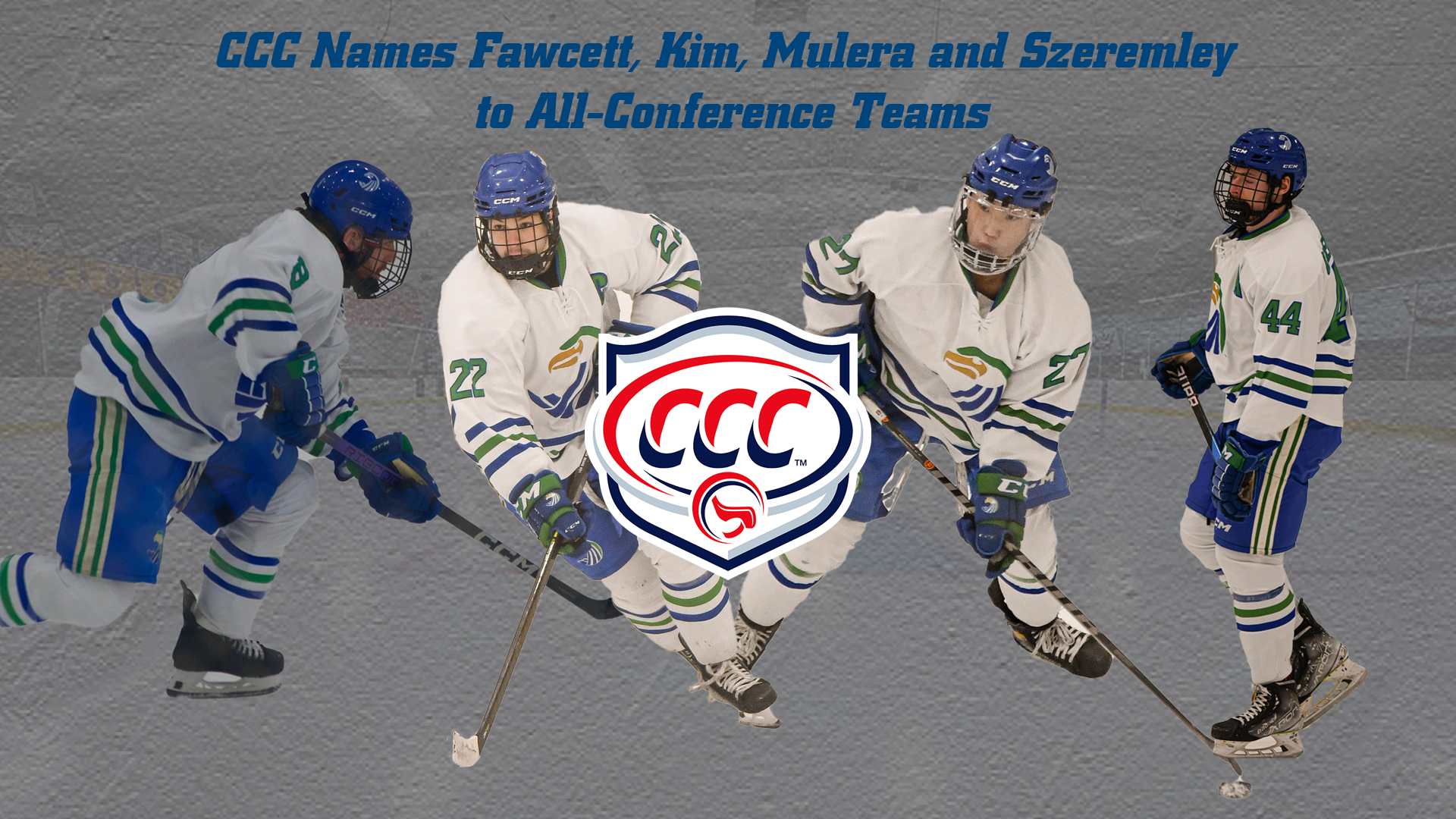 Fawcett, Kim, Mulera and Szeremley represent Seahawks on All-Conference Teams
