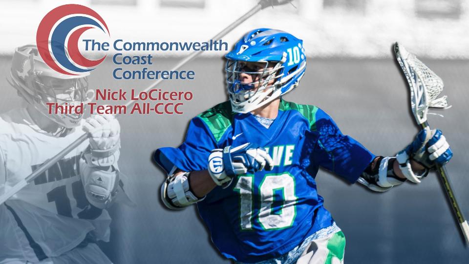 Nick LoCicero has been named a third team All-CCC Attack