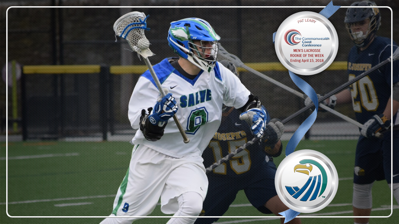 Pat Leary earns CCC Rookie of the Week honors for the fourth time this season.