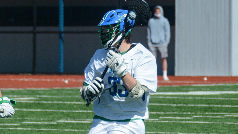 Eight goals in the fourth quarter helped Western New England defeat Salve Regina (Photo by George Corrigan).