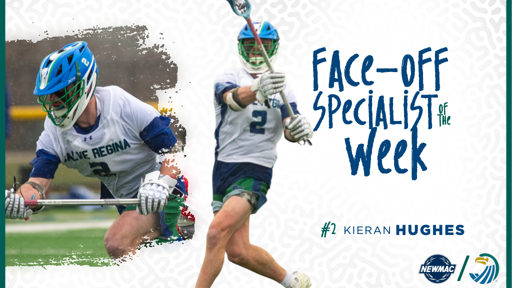 Kieran Hughes - NEWMAC Face-Off Specialist of the Week // Mar. 25-31