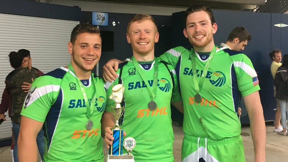 Joe Goff, Ben Brissette, and Liam Burke were named All-Americans by the National Small College Rugby Organization (NSCRO)