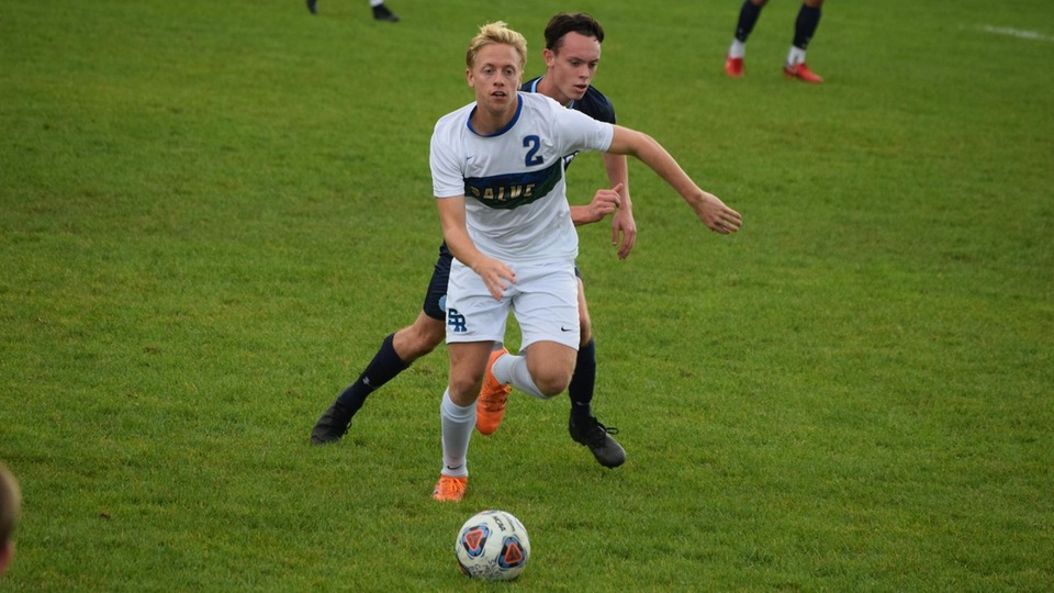 Nat Crocker scored his first goal of the season in the Seahawks 4-0 victory over Nichols to wrap up an unbeaten regular season.