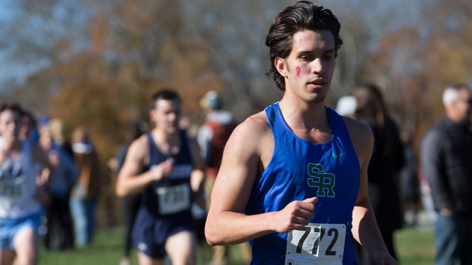 Riley Rancourt was voted as the CCC Senior Scholar-Athlete for men’s cross country. (Photo by Jen McGuinness)