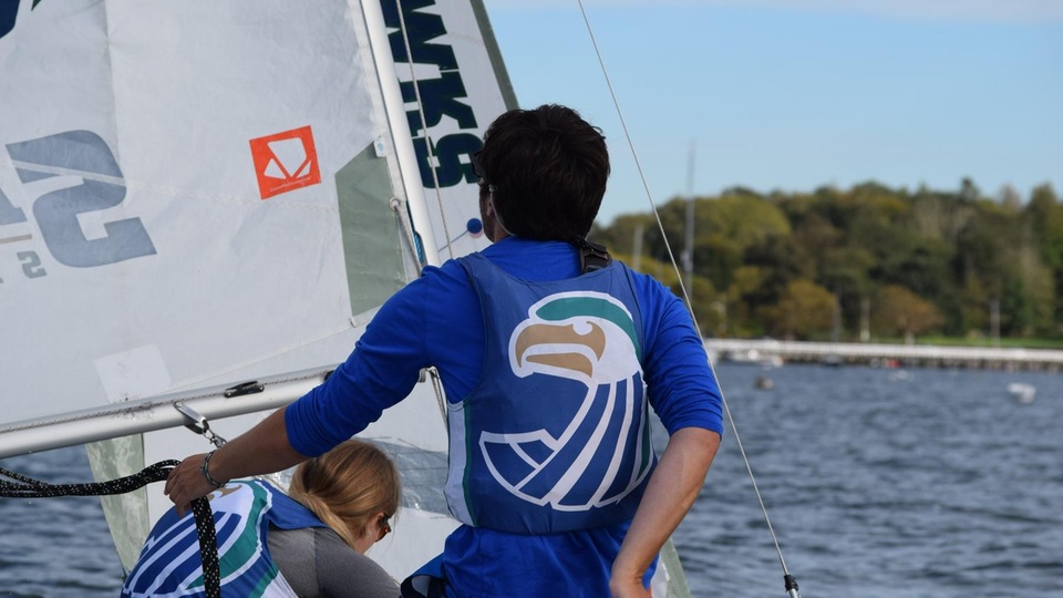 Baker, Gilson top all Seahawk sailors with a first-place finish in Southern Series 7
