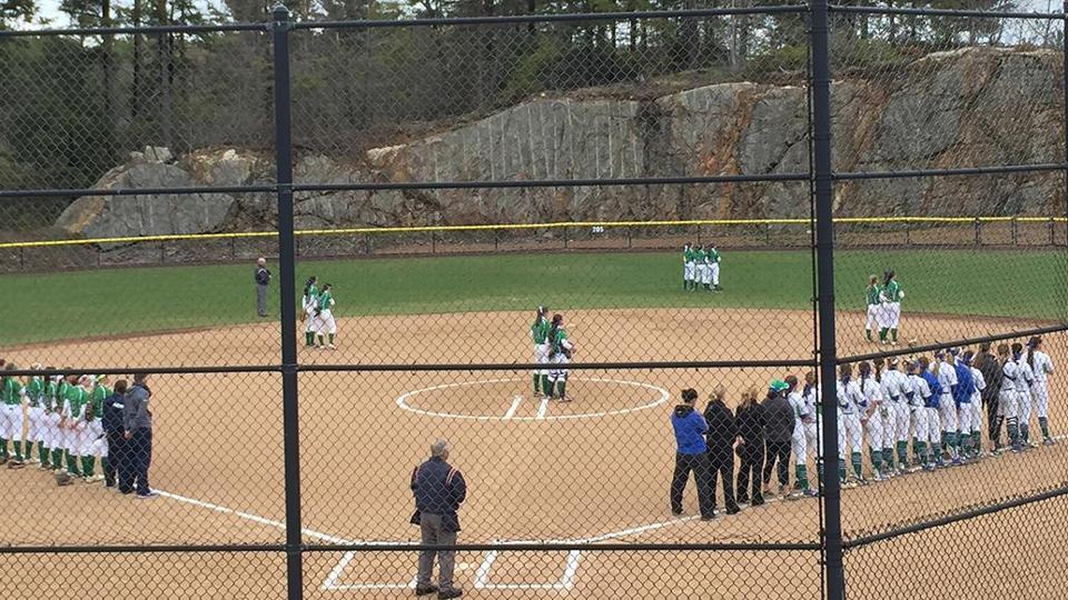 Salve Regina softball stuns Endicott with three runs in the seventh to take a 5-4 victory.