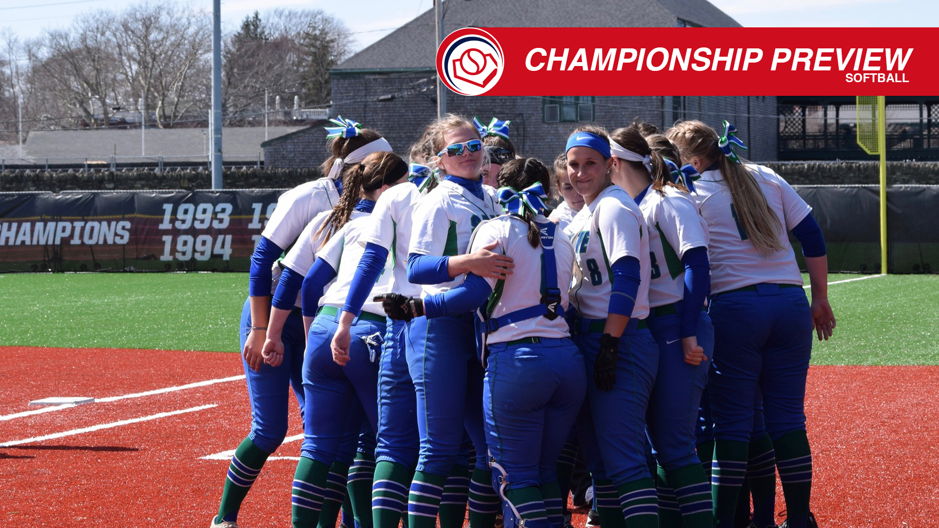 Salve Regina softball won its second straight Commonwealth Coast Conference (CCC) title in 2017 at Toppa Field in Newport.