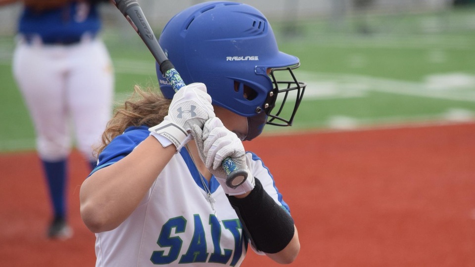 Freshman right fielder Kaitlyn Bennett banged out five hits in the doubleheader including an RBI triple in the opener that led Salve Regina to a 5-3 victory.