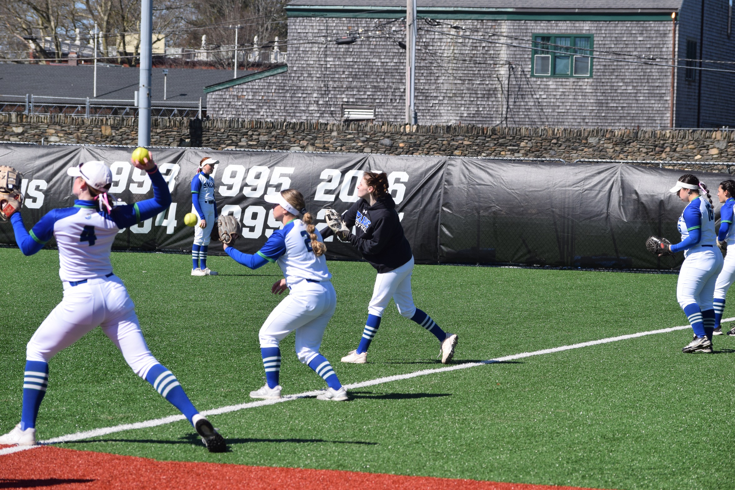 Salve Regina University Athletics - softball action (03/30/2024) by Emily Winslow