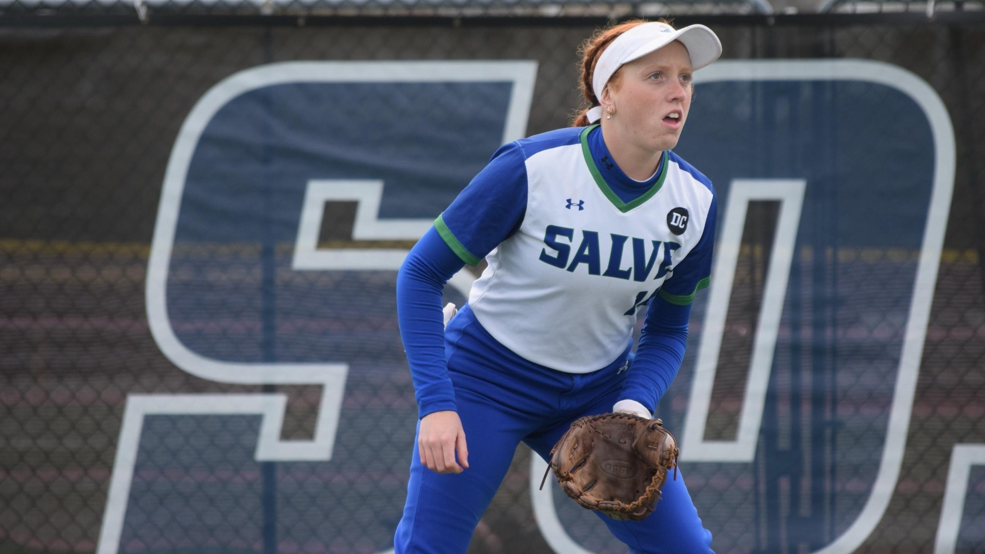 First-year Seahawk Emily Cronin launched her second career home run in a game one win on Friday afternoon in Boston. (Photo by Ed Habershaw '03M)
