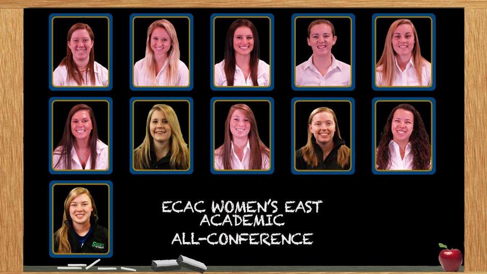 11 Seahawks named to the ECAC Women's East All-Academic Team