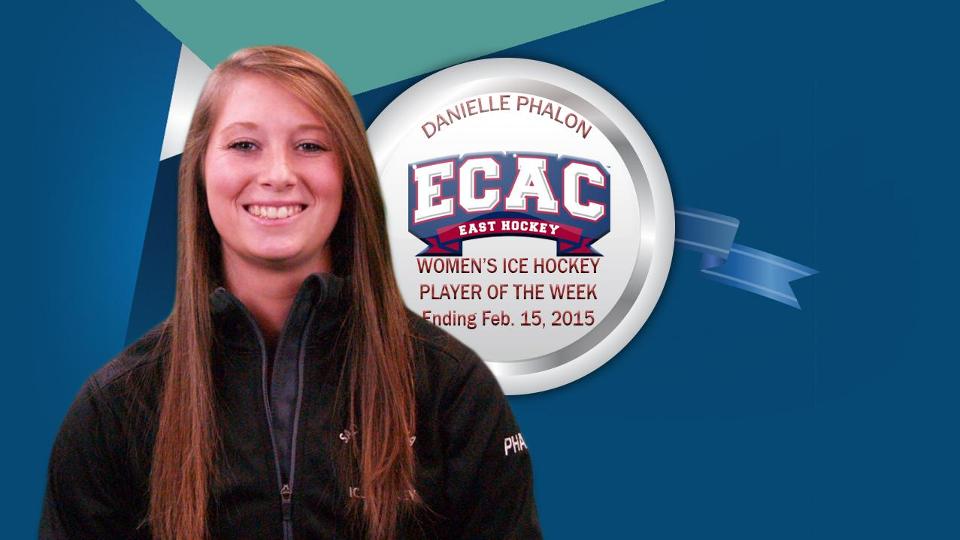 Danielle Phalon and the Seahawks have clinched at least the No. 2 seed in the ECAC postseason.
