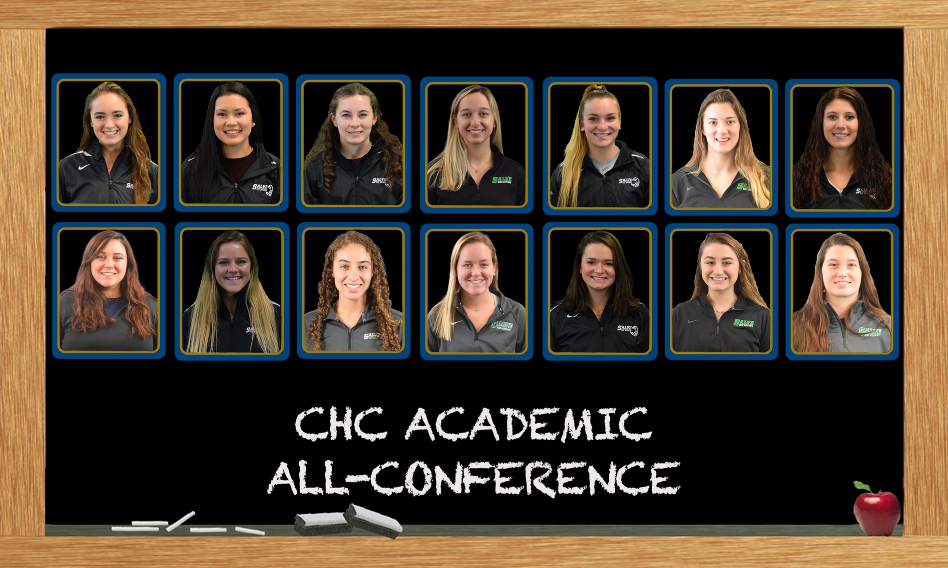 14 Seahawks made the CHC Academic All-Conference team.