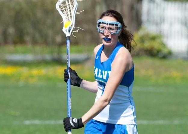 Kelly Burke had a team-high six points on five goals and one assist