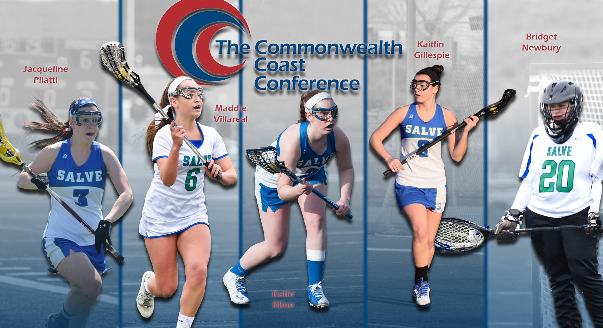 Five Seahawks named to All-CCC squad