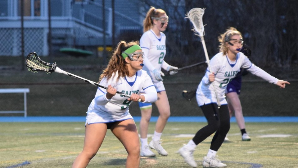 Salve Regina scored seven unanswered goals in the second half but could not pull out the comeback versus Curry (Photo by Jennifer O'Connell).