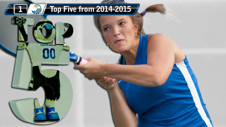 Top Five Flashback: Women's Tennis #1 - Seahawks overcome injuries at the top (September 6, 2014).