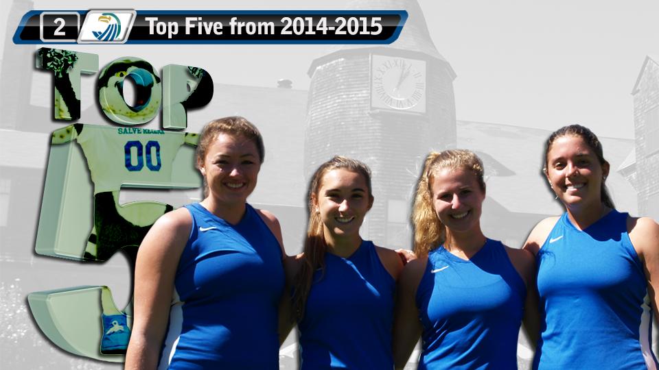 Top Five Flashback: Women's Tennis #2 - Nine Seahawks compete on historic grass courts at Tennis Hall of Fame (September 14, 2014).