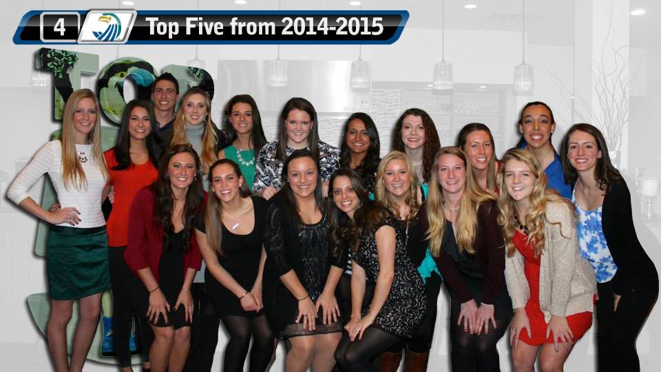 Top Five Flashback: Women's Volleyball #4 - Salve Regina announces team awards and captains (March 28, 2015).