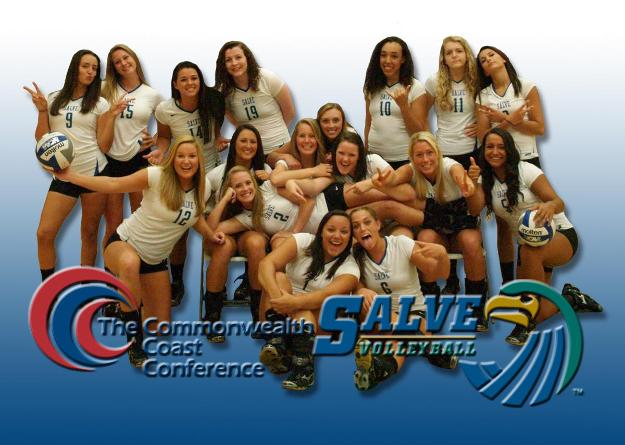 Salve Regina women's volleyball makes its second appearance in a CCC Championship Match in three years (2012, 2014).