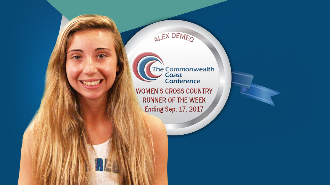 CCC Runner of the Week: Alex Demeo (Sept. 11-17)