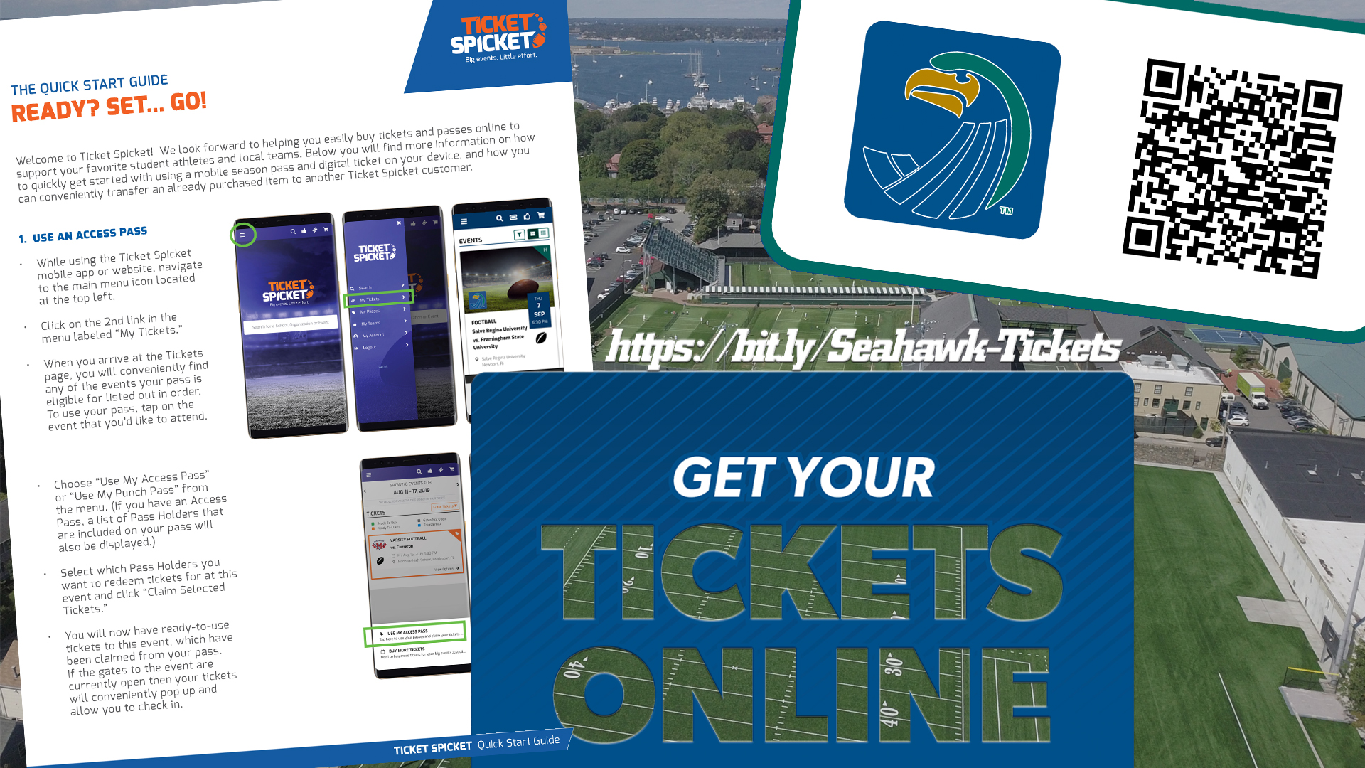 Ticket Spicket helps Seahawk fans and their opposing team's fans easly buy tickets and passes online