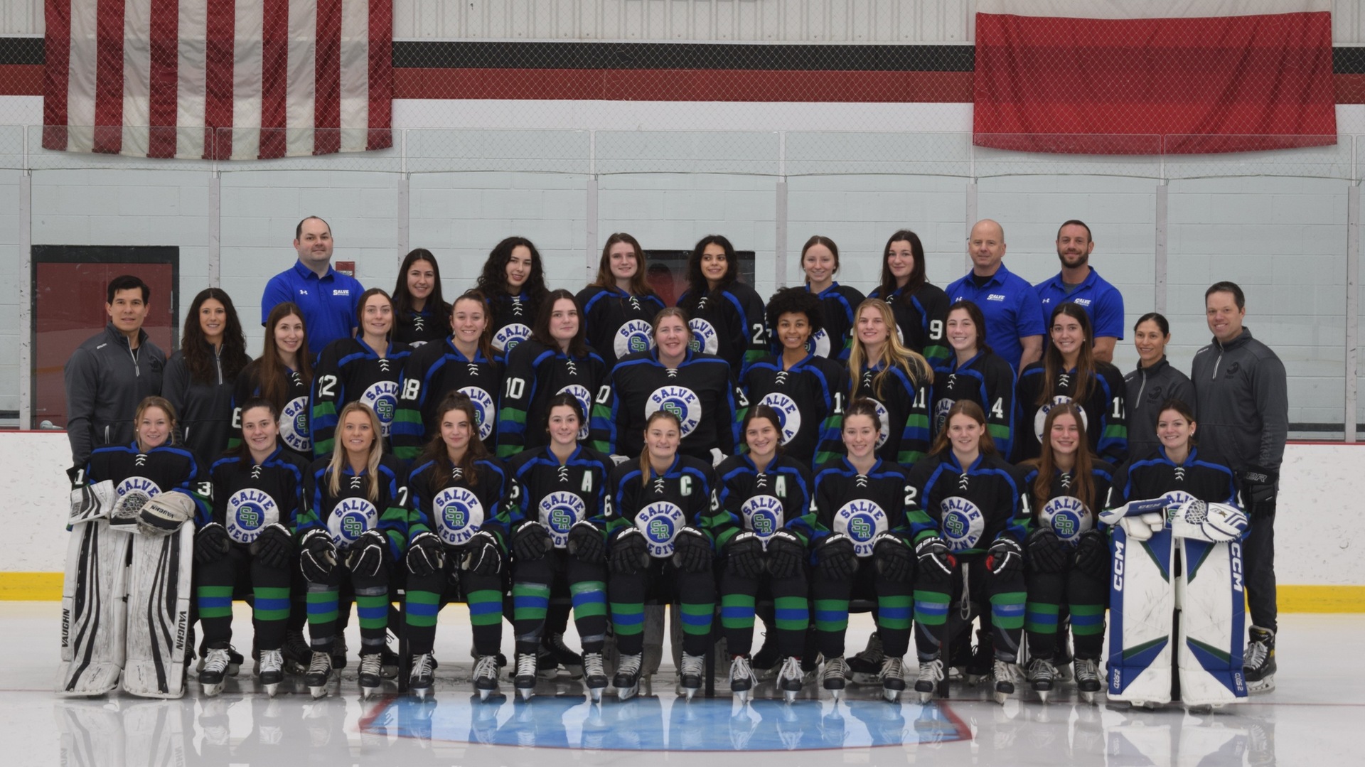 2023-24 Salve Regina Women's Ice Hockey team photo
