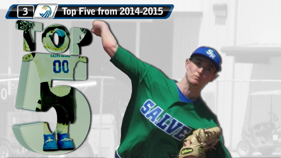 Top Five Flashback: Baseball #3 - Pheland succeeds in shutout of top seed (April 30, 2015).