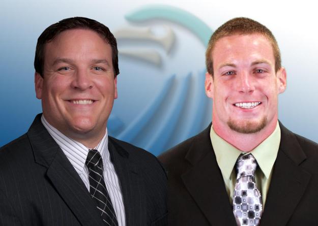 Casey Goff and Michael Weick join the football staff as full time assistants.