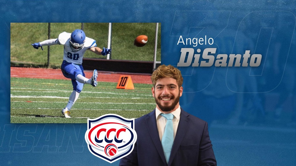 CCC Special Teams Player of the Week: Angelo DiSanto (Oct. 28 - Nov. 3)