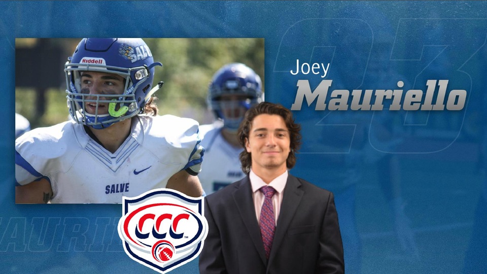 CCC Football Offensive Player of the Week: Joey Mauriello (Oct. 21-27)