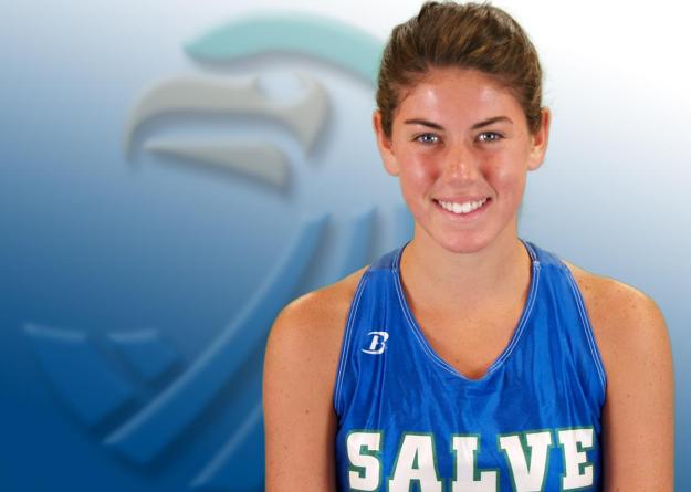 Gold helped Salve Regina earn a 5-2 win over WNE with a pair of goals last Wednesday.